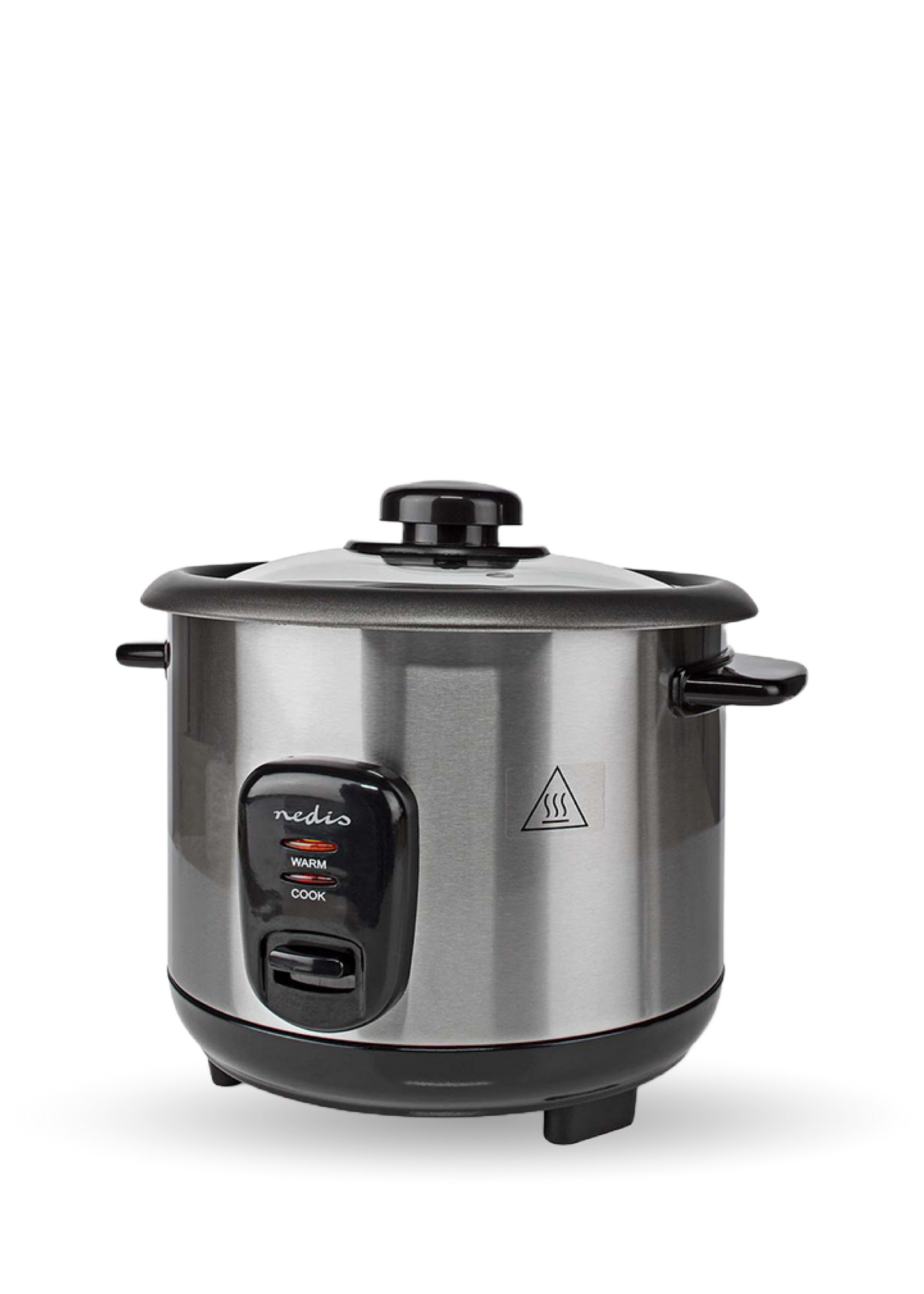 Nedis |Kuhalnik riža | 1L | Srebrna