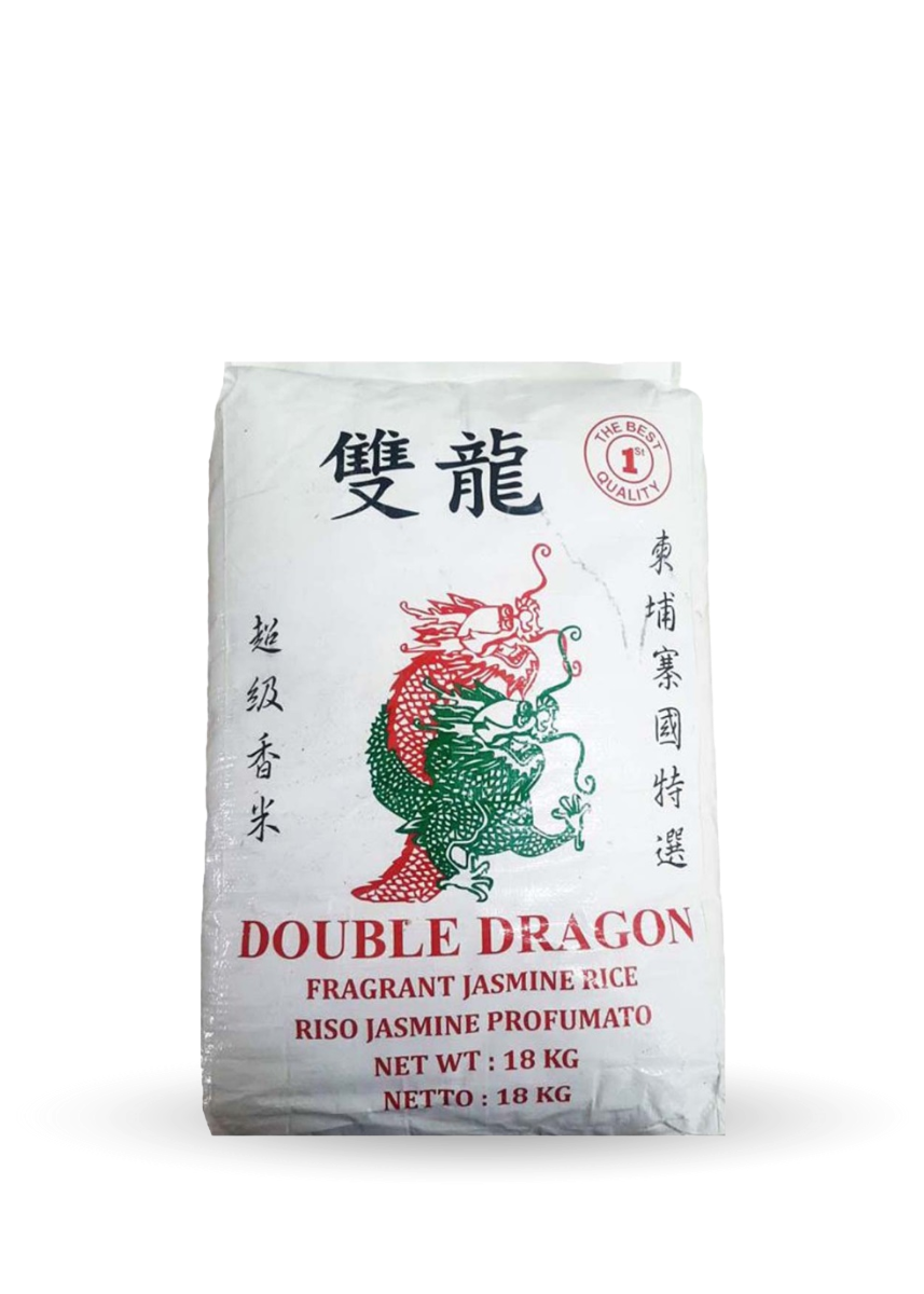 Double Dragon | Fragrant Jasmine Rice | 18KG
