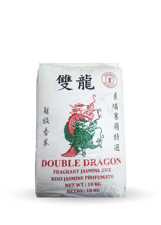 Double Dragon | Fragrant Jasmine Rice | 18KG