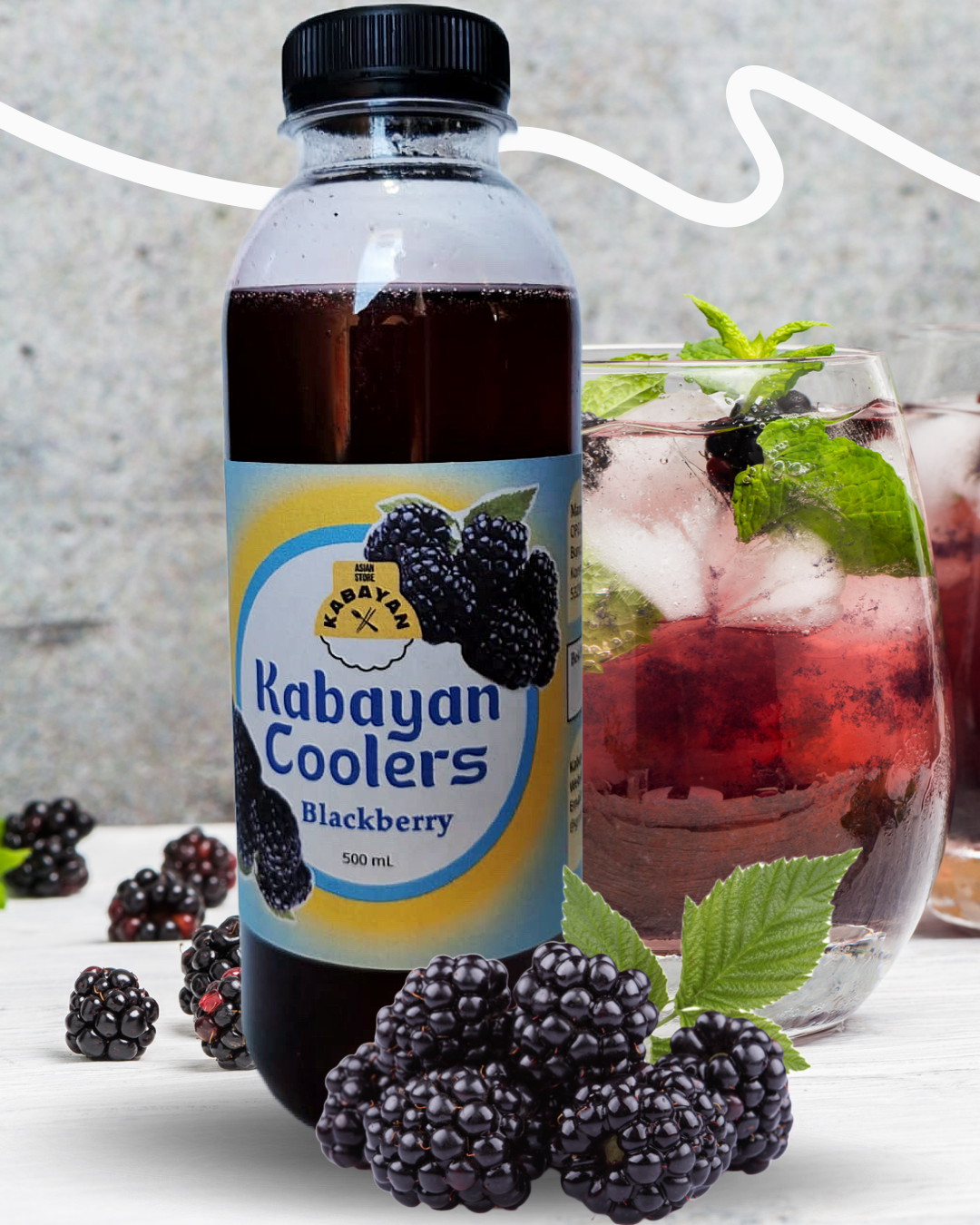 Kabayan Coolers | Blackberry | Syrup