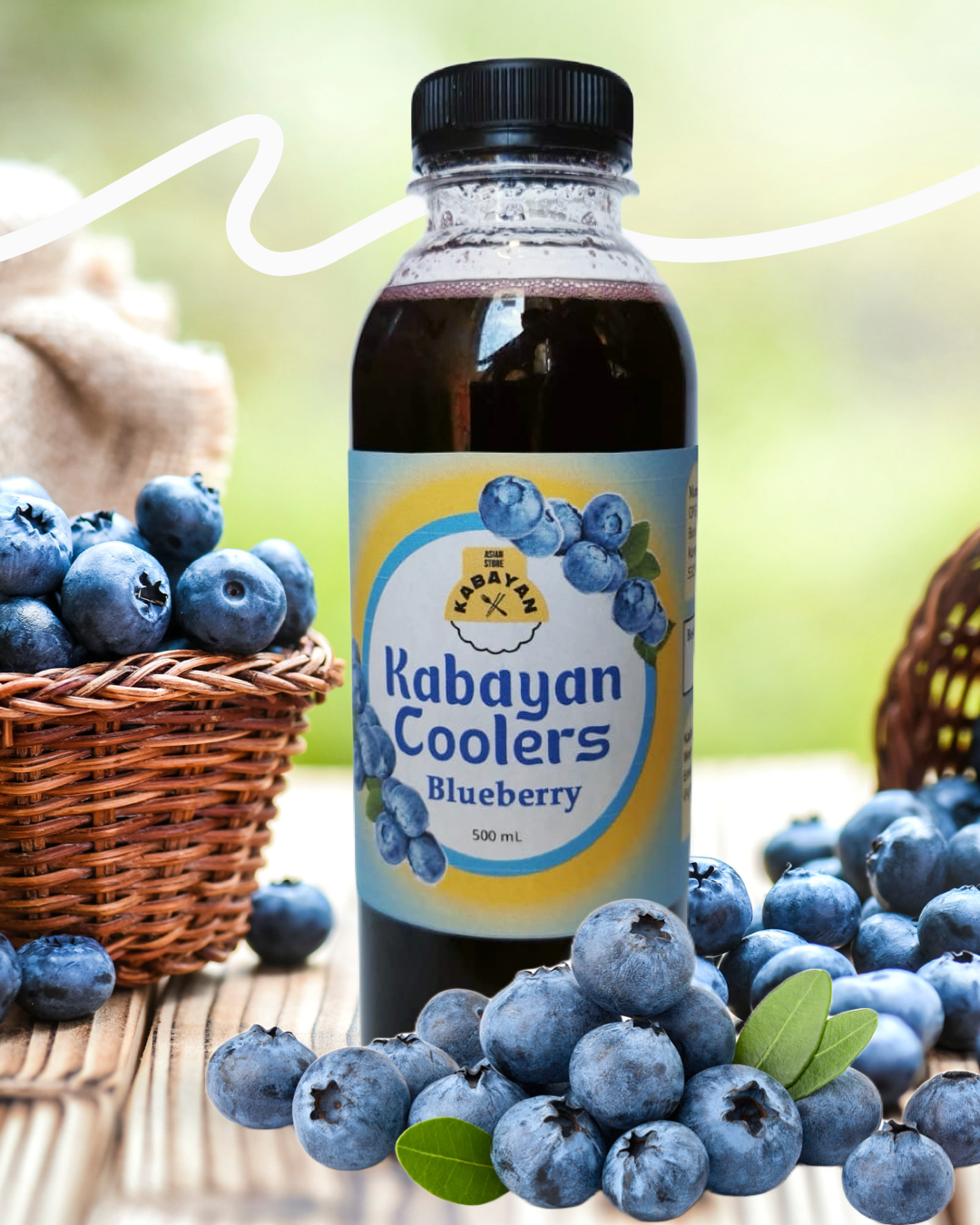 Kabayan Coolers | Blueberry | Syrup