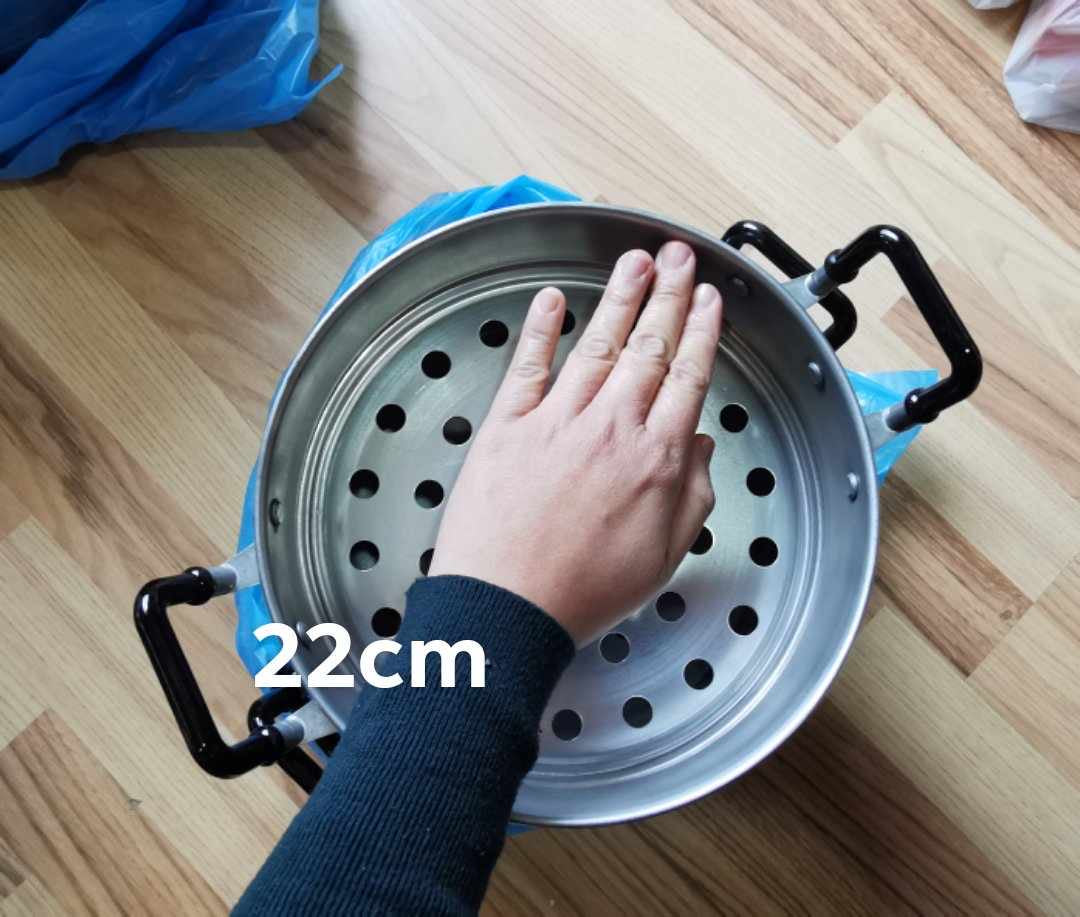 Diamond | Aluminijasti parnik 22cm 34cm