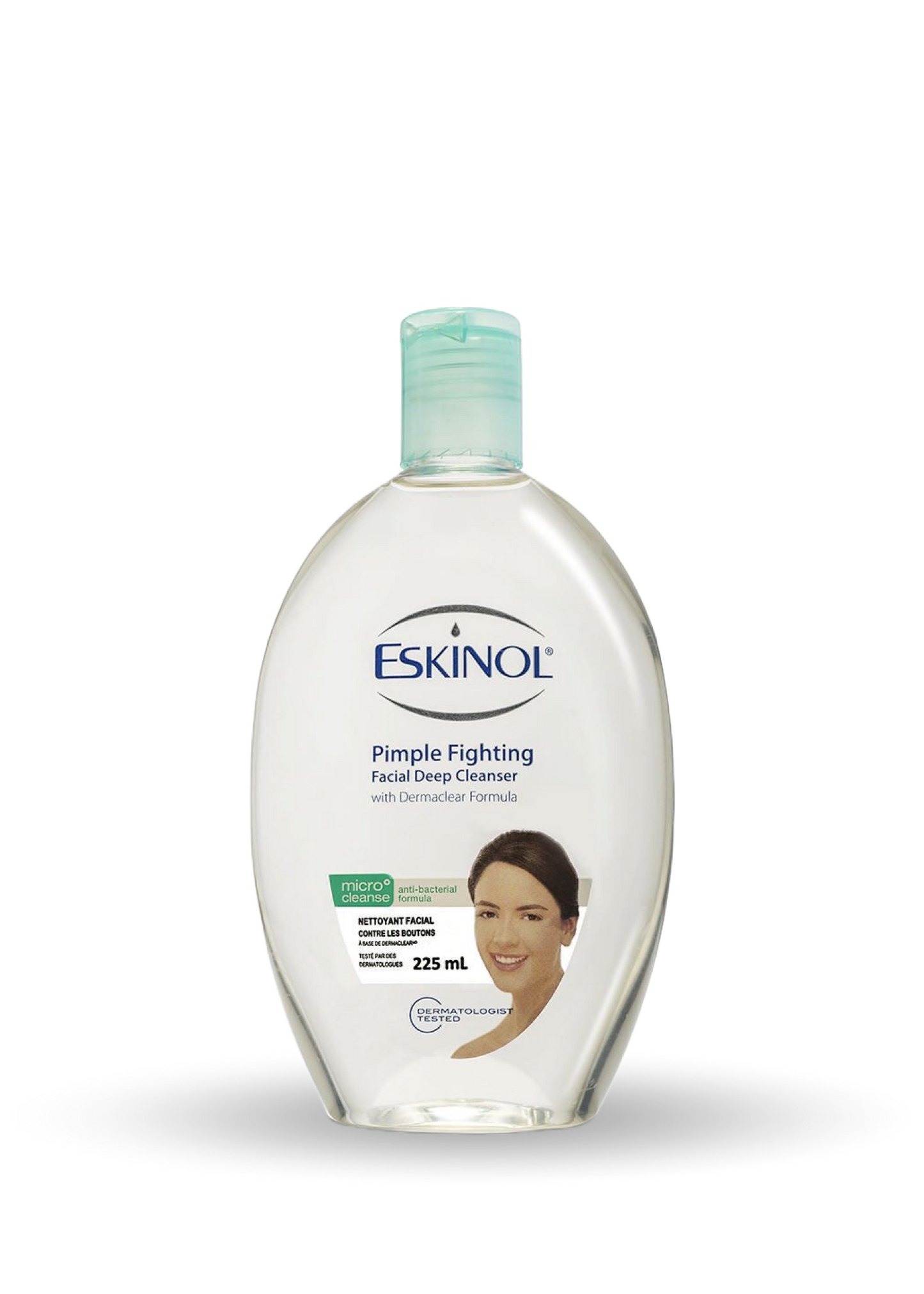 Eskinol | Sredstvo za čišćenje lica protiv prištića s dermaclearom