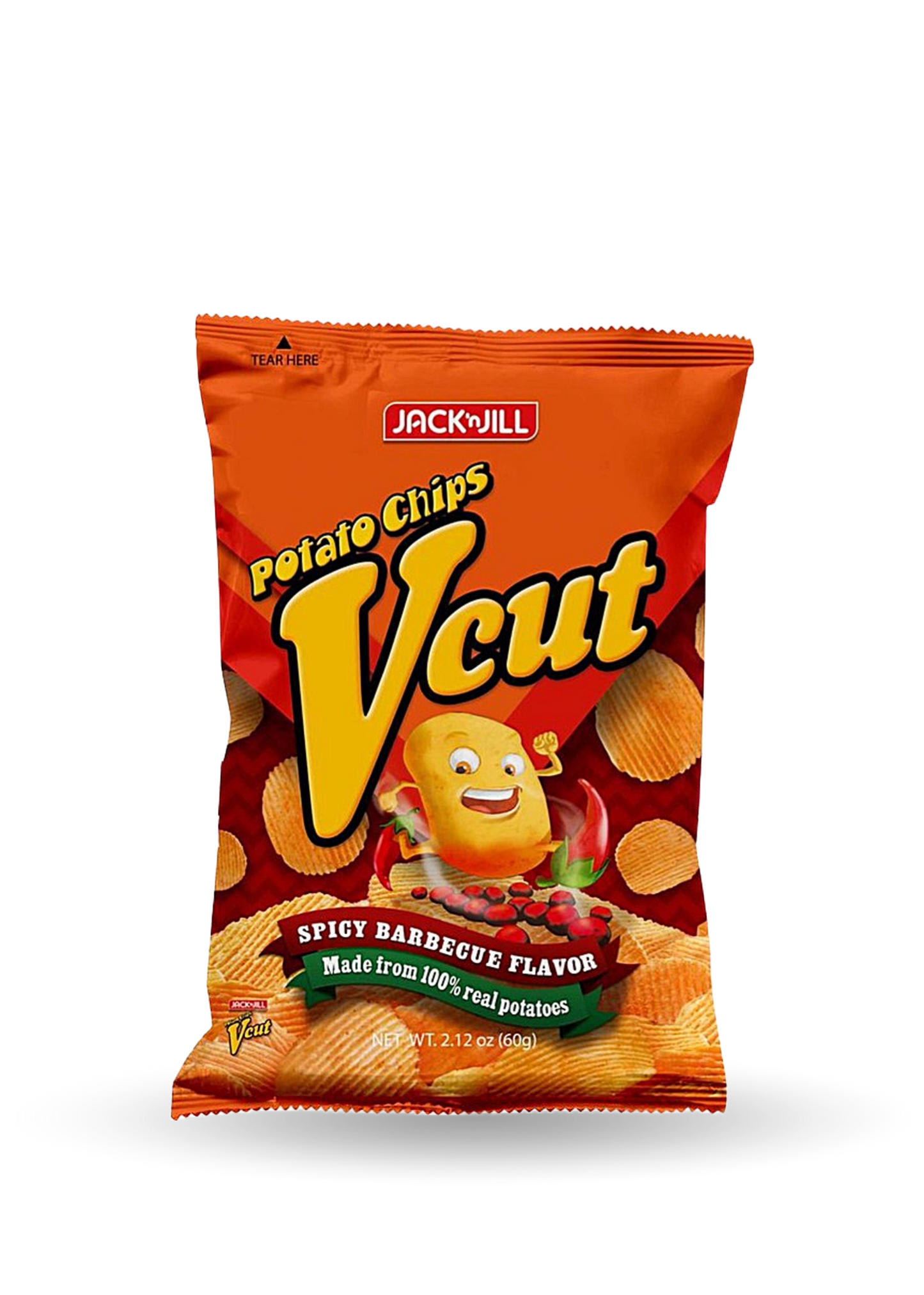 Jack'n Jill | V-cut Potato Chips | Spicy BBQ