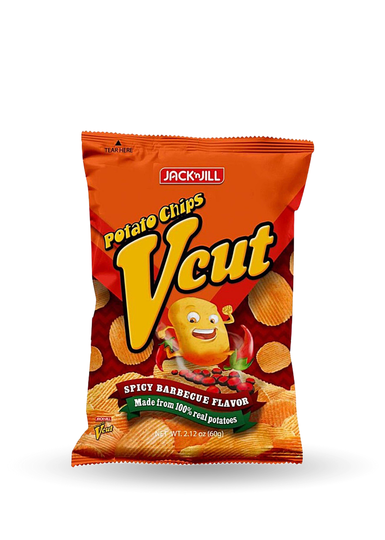 Jack'n Jill | V-cut Potato Chips | Spicy BBQ – Kabayan Asian Store
