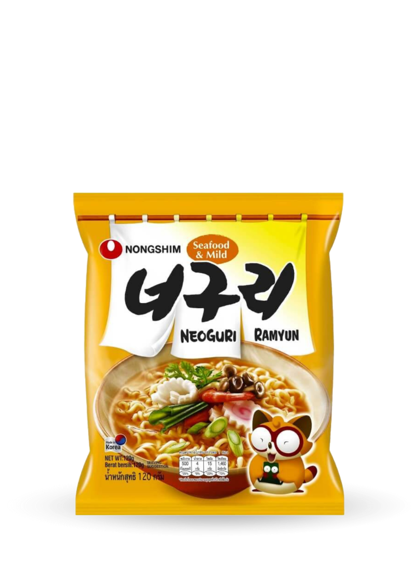 Nongshim | Mild Neoguri | Ramyun | Seafood & Mild