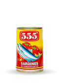 555 | Sardine v paradižniku | Pekoče