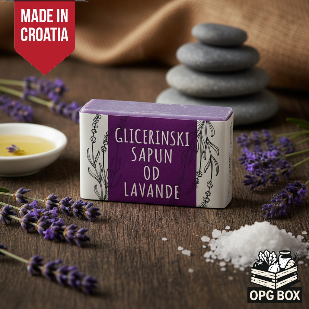 Lavender glycerin soap