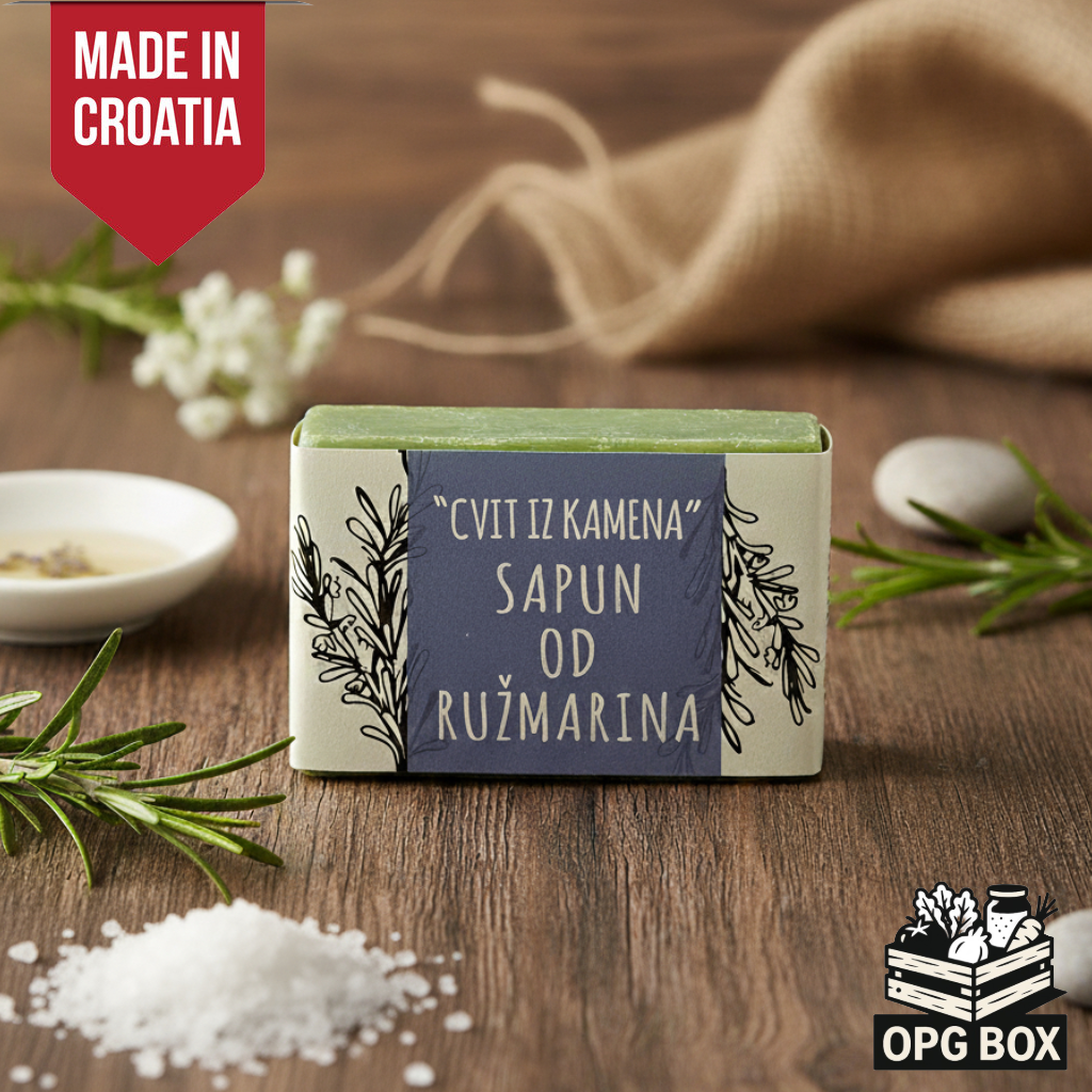 Natural rosemary soap