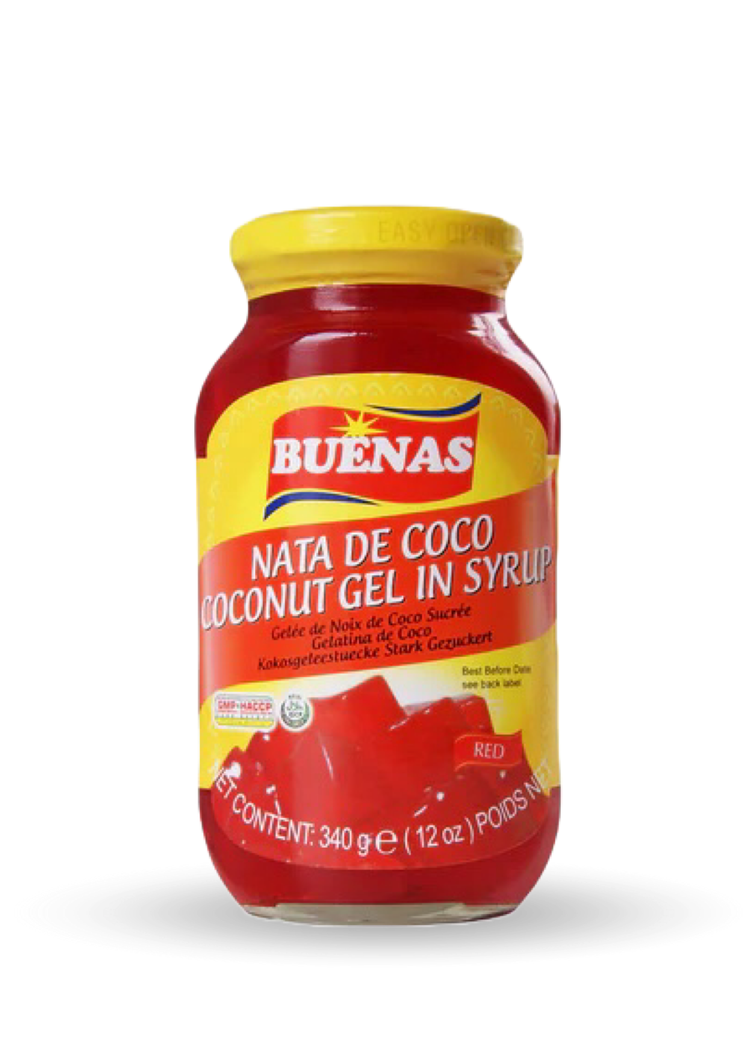Buenas | Nata De Coco | rdeča