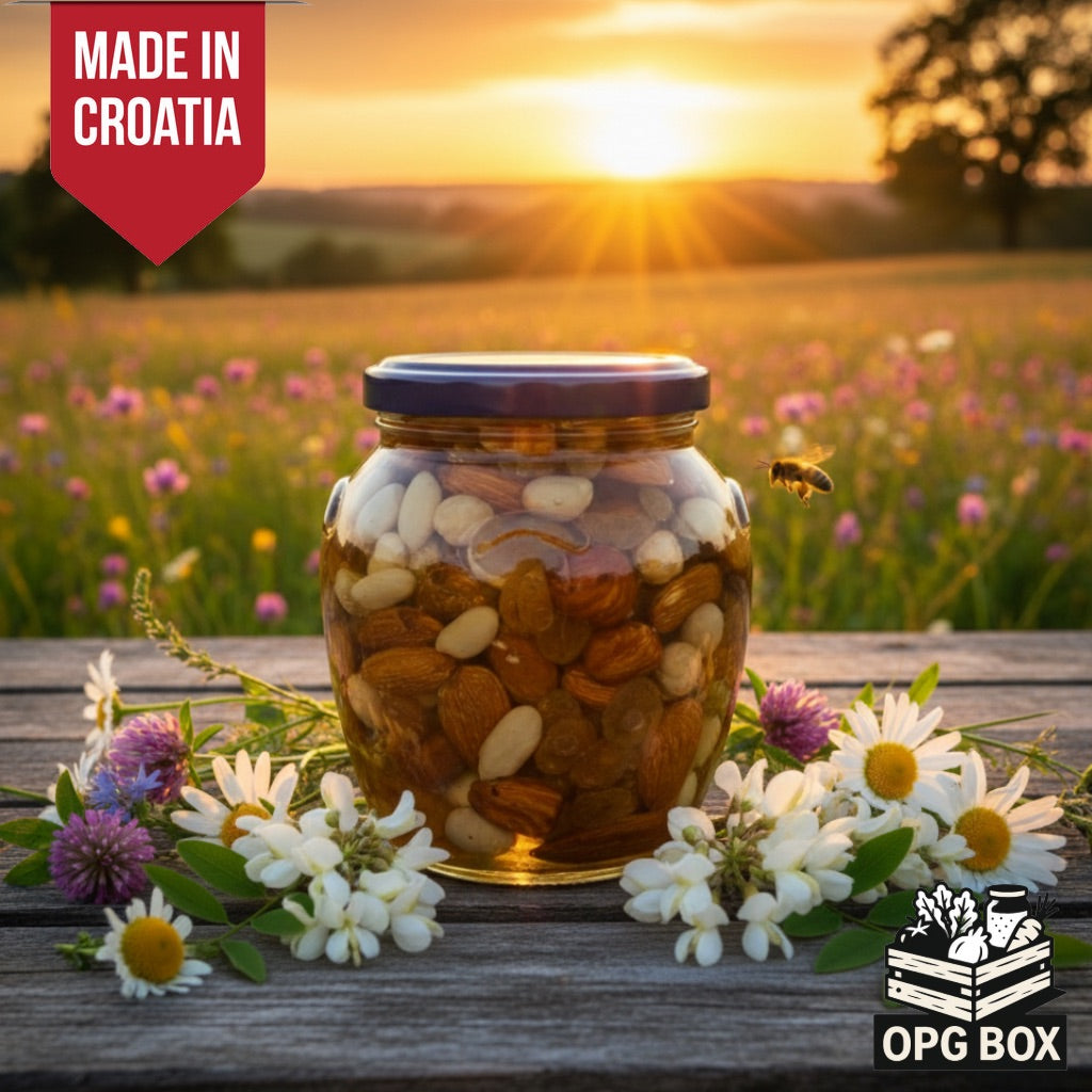 Mixed nuts in Acacia Honey 350g