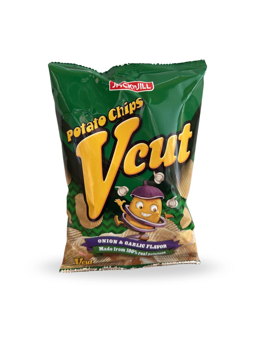 Jack'n'Jill | V-Cut | Potato Chips | Onion & Garlic