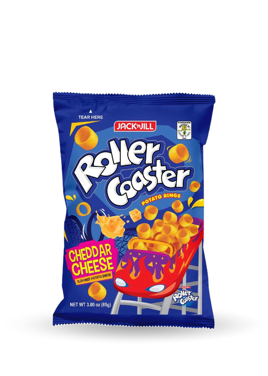 Jack'n Jill | Potato Snack | Roller Coaster Cheddar