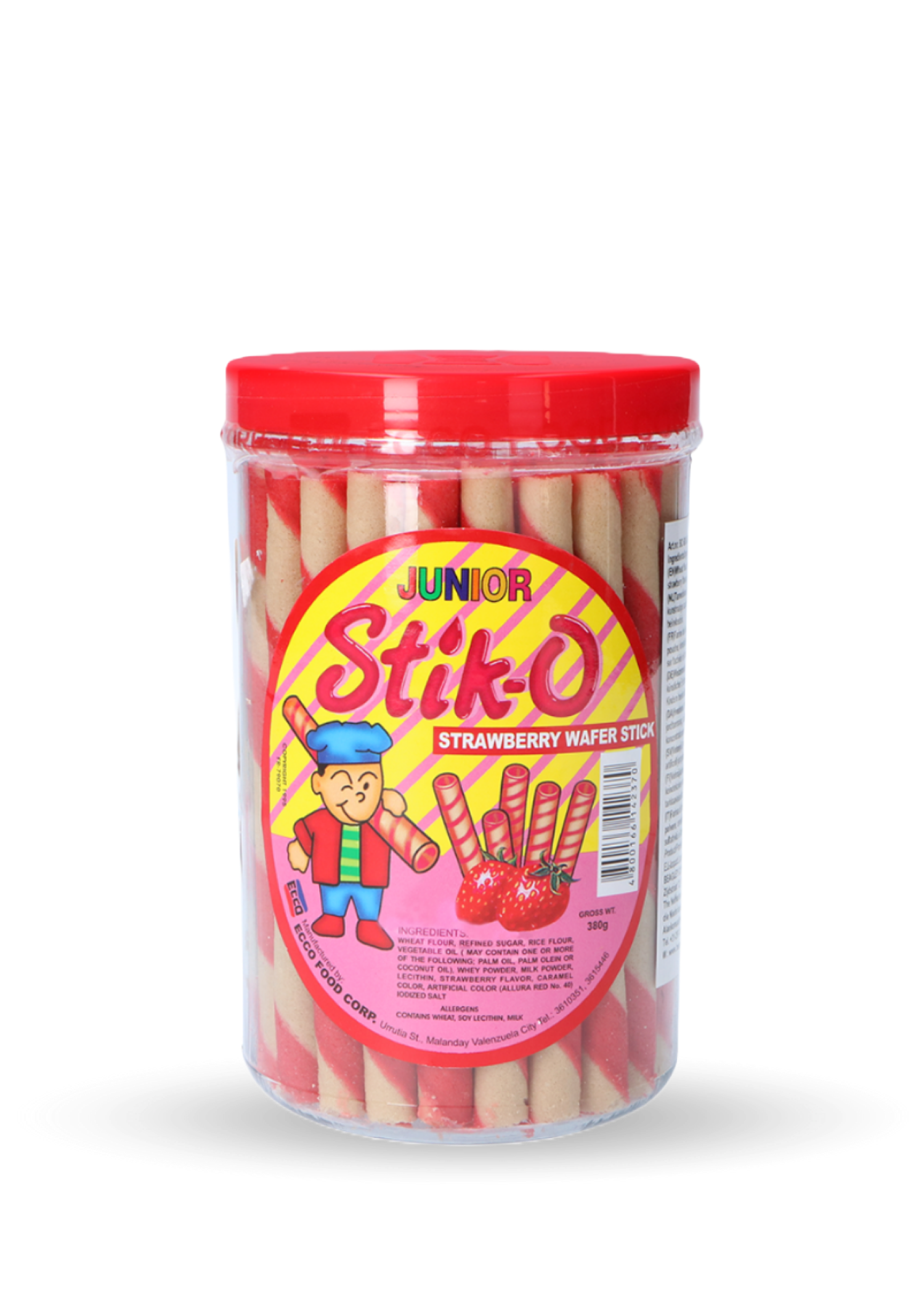 Stik-O | Wafer Sticks | Strawberry