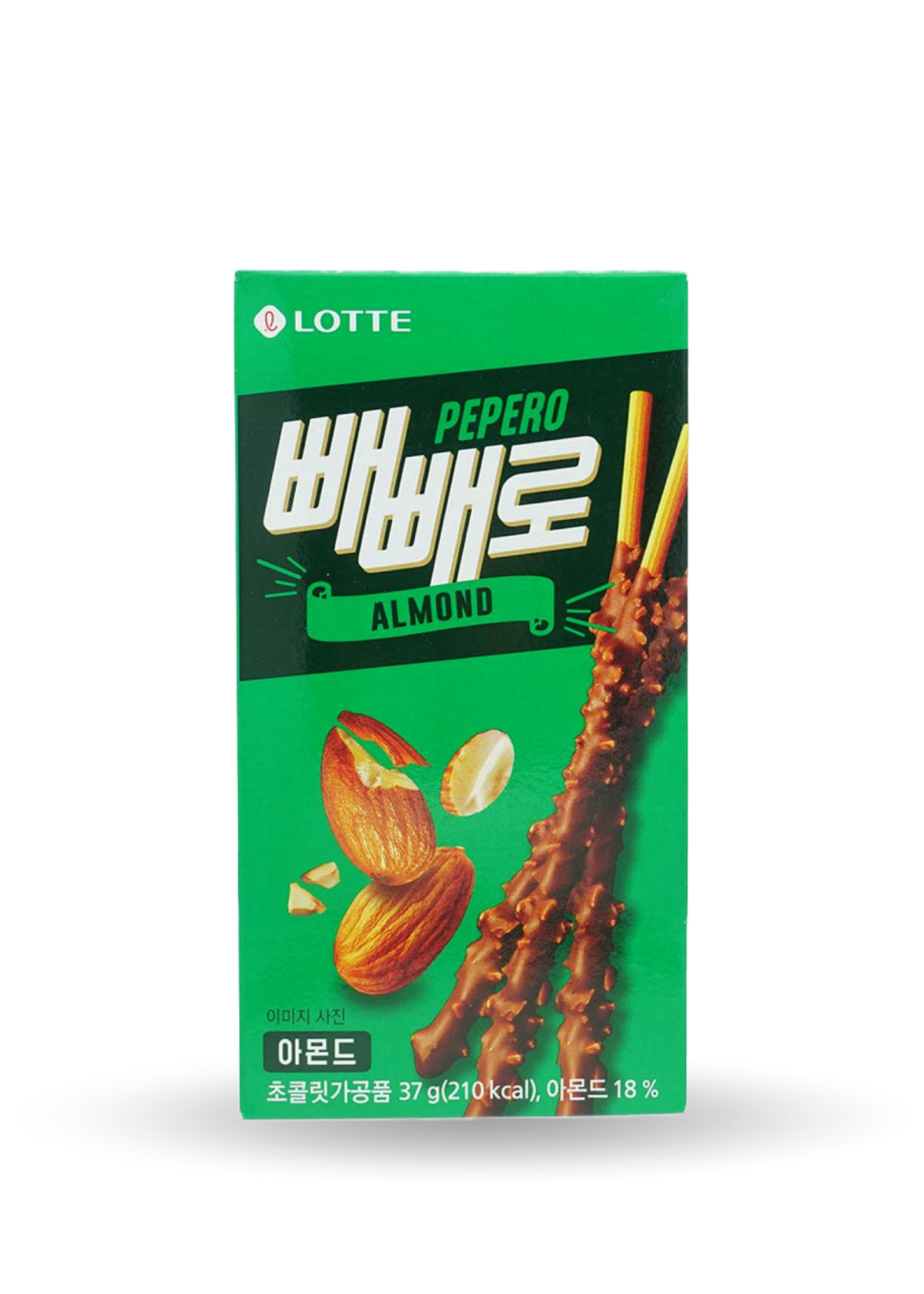 Lotte | Pepero | Almond & Chocolate Sticks