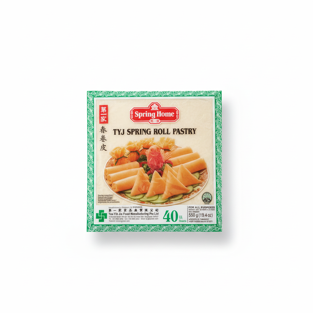 Spring Roll Pastry 40 Sheets(215mm) | Spring Home | TYJ