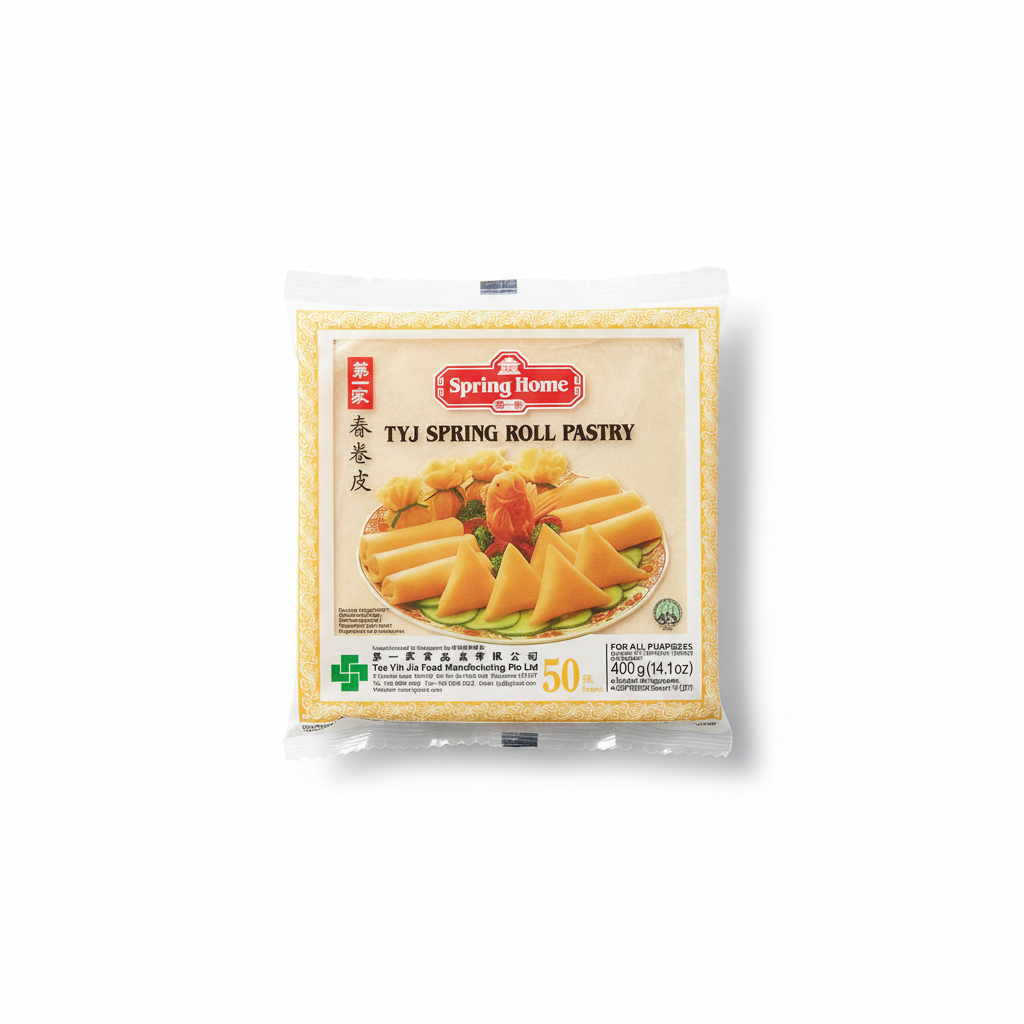 Spring Roll Pastry 50 Sheets(150mm) |  Spring Home | TYJ