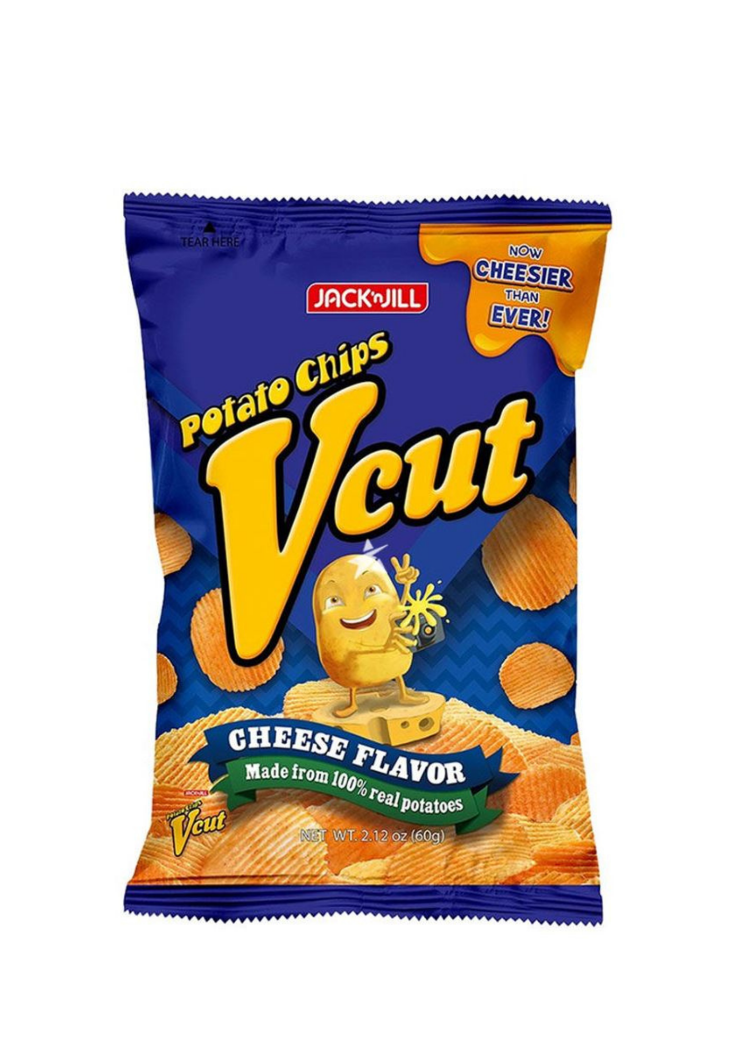 Jack'n'Jill | V-Cut | Potato Chips |  Cheese