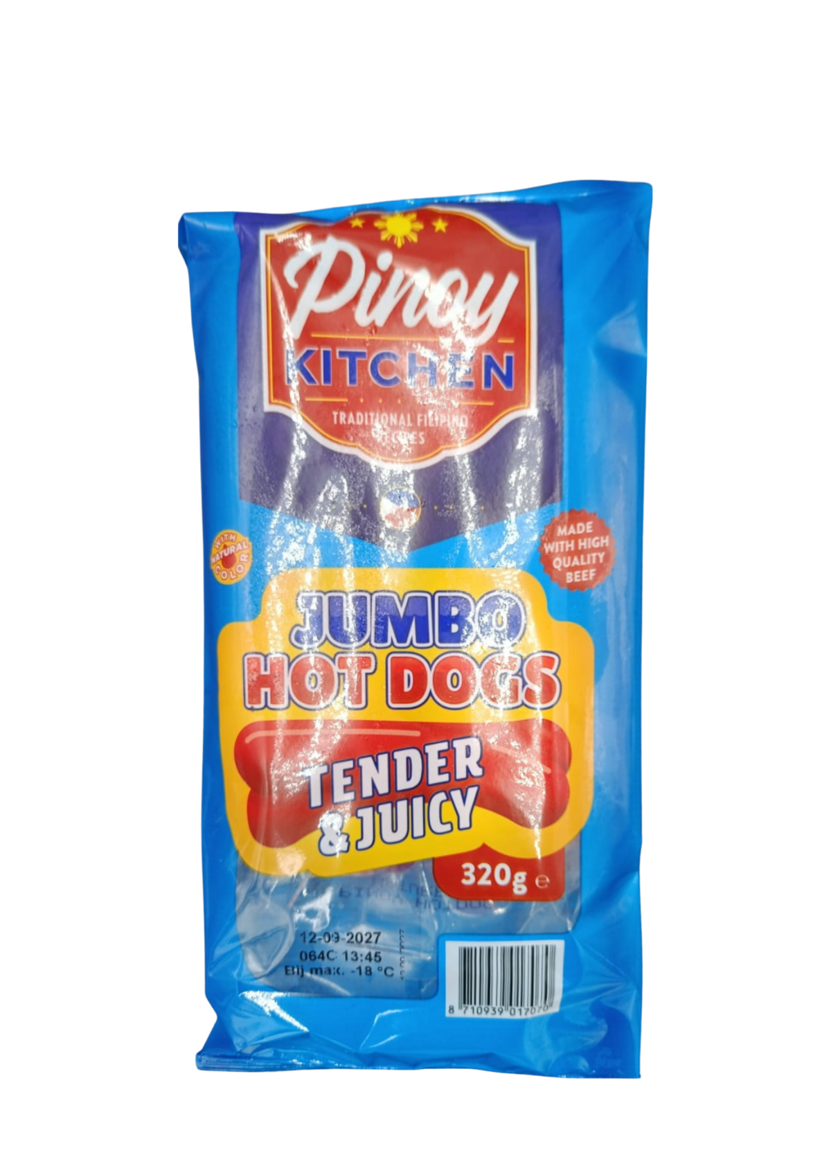 Jumbo Hot Dog | Pinoy Kitchen | 320g