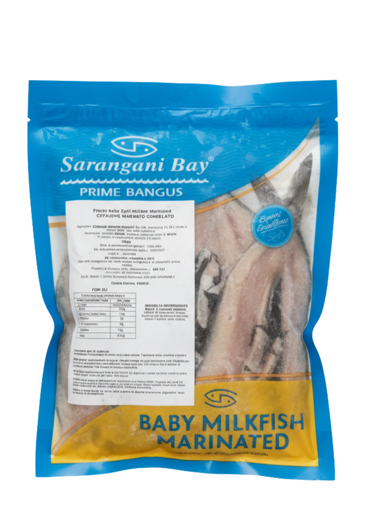 Milkfish Baby Split Marinated(400-600) | Sarangani Bay | 4pcs inside
