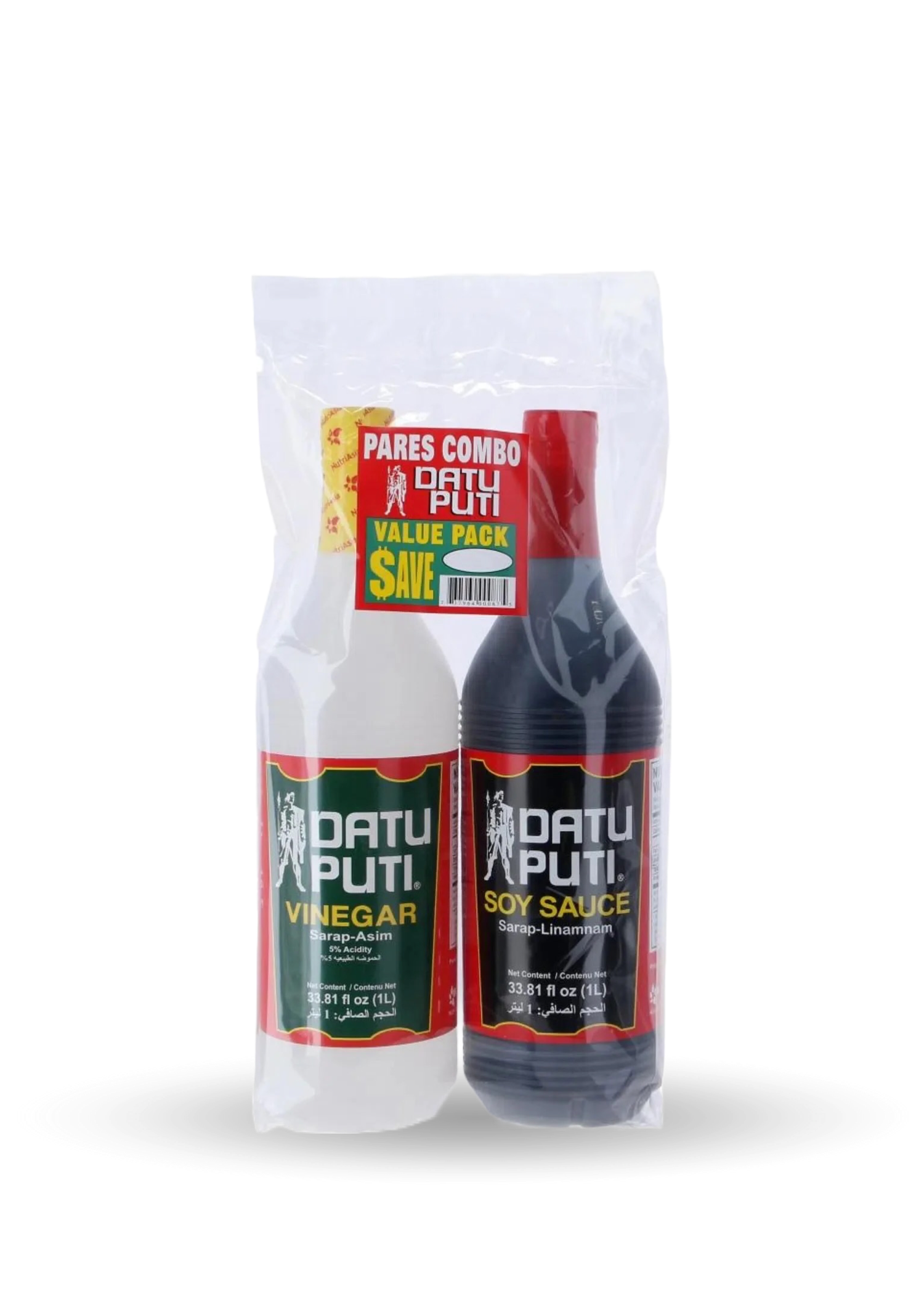 Datu Puti Combo | Vinegar & Soy Sauce